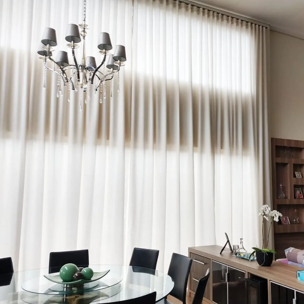Limpeza de cortinas de tecido em Balneário Camboriú
